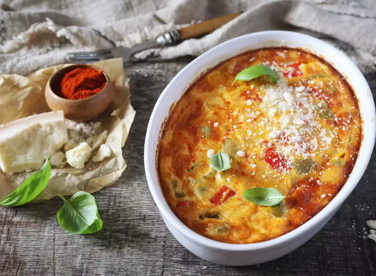 nutritionniste vesoul Gratin de poivrons
