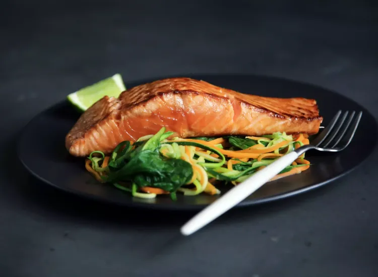 nutritionniste vesoul Wok aux deux saumons